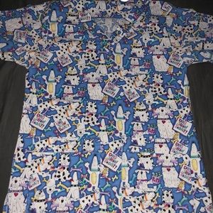 Cottonality Scrub top X Small